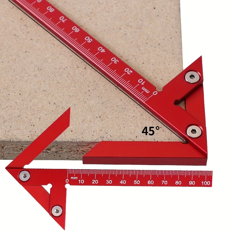 Woodworking Carpenter - Merkez Bulucu Çizgi Ölçer 45/90 Derece