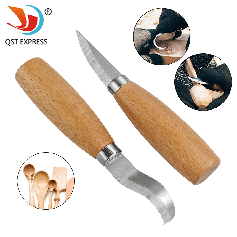 Woodworking Jobs - Paslanmaz Demir Oyma Bıçağı Kayın Ahşap