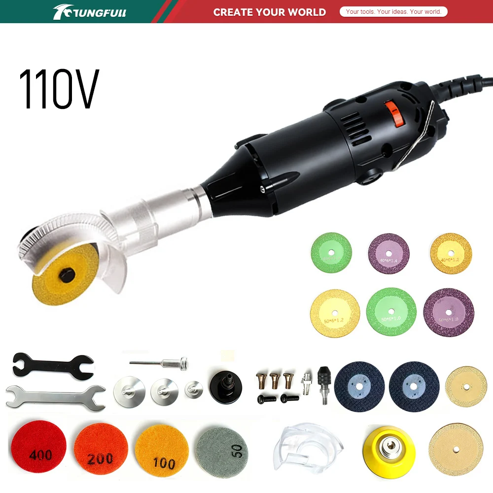 Woodworking Jobs - TUNGFULL 110V Mini Açı Öğütücü Elektrikli