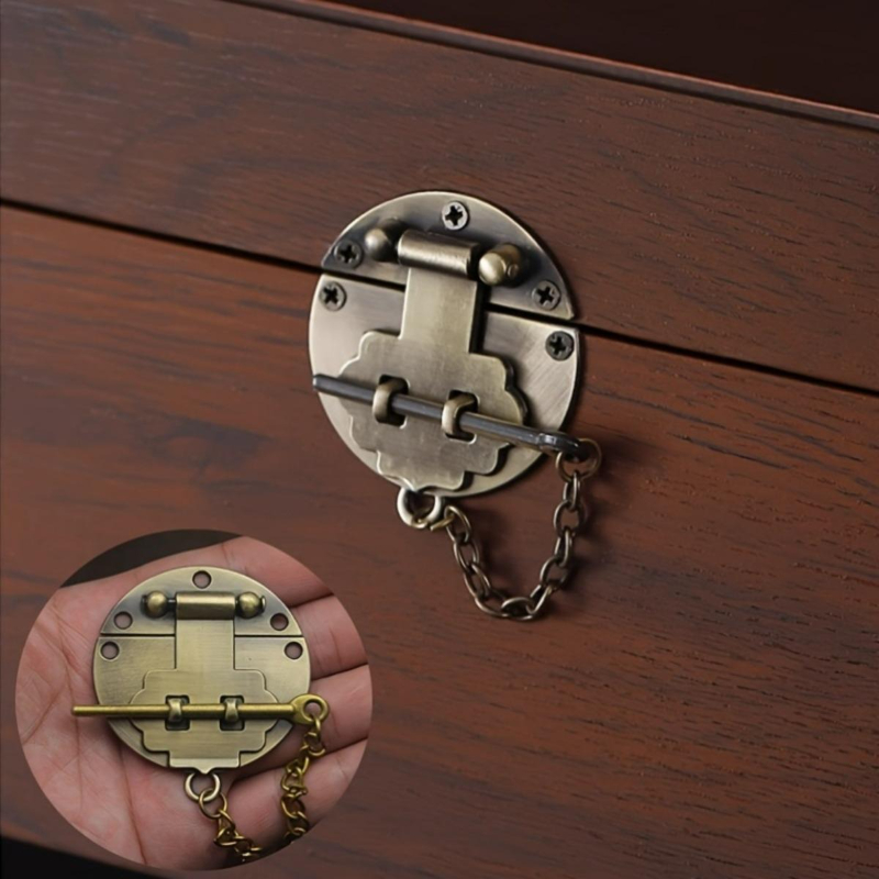 Woodworking Finishing - 3 Adet Vintage Stil Alaşım Kilit