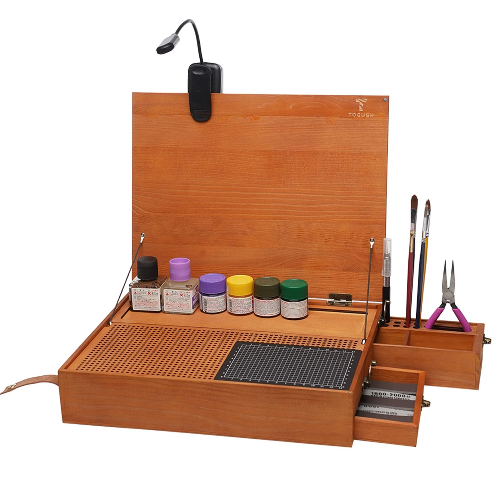 Woodworking Shop - Model Yapımı için Hobi Çalışma Masası,