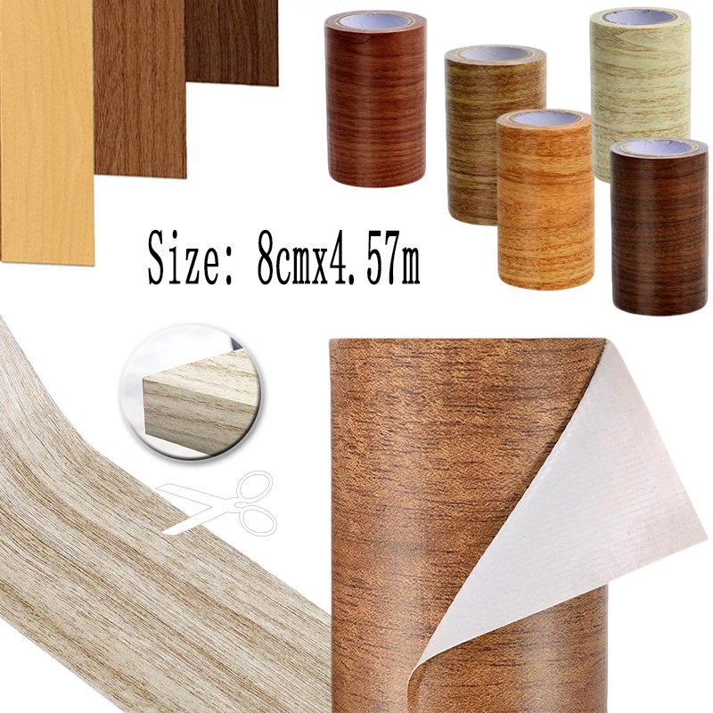 Xfasten Woodworking Tape - Gerçek Ahşap Damarlı Tamir Yapışkan Bant