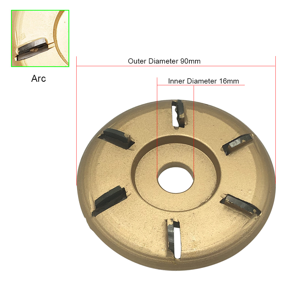 Altı ark diş freze kesicisi ar - Woodworking Edge Corner Planer incelemesi ve fiyatı