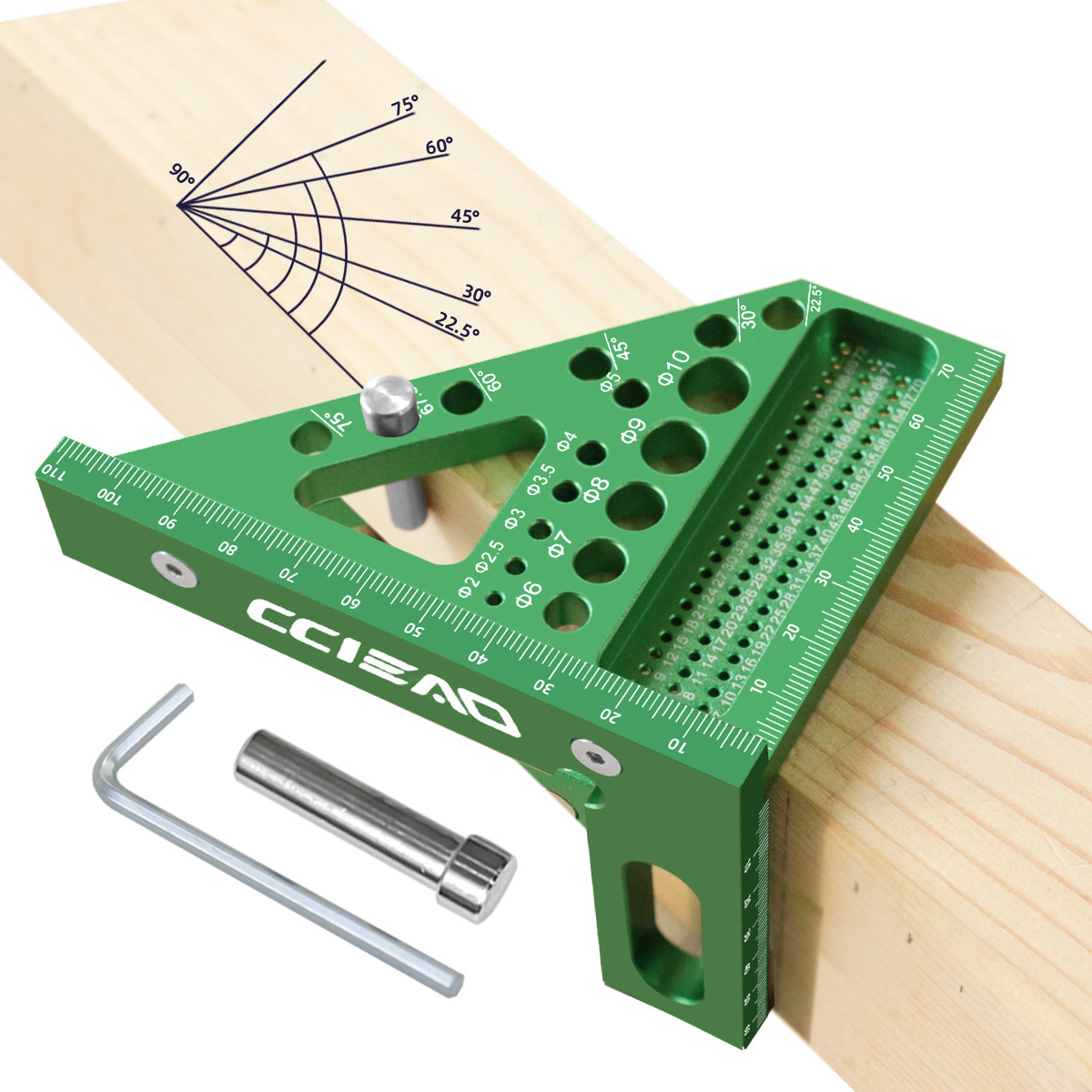 Marangoz Kare 3D Çok Açılı Ölç - Woodworking Carpenter incelemesi ve fiyatı