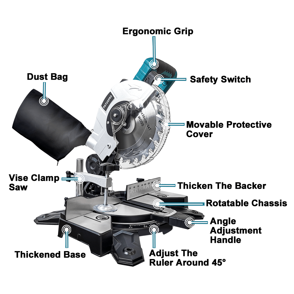 Fırçasız Gönye Testere Akülü M - Woodworking Edge Corner Planer incelemesi ve fiyatı