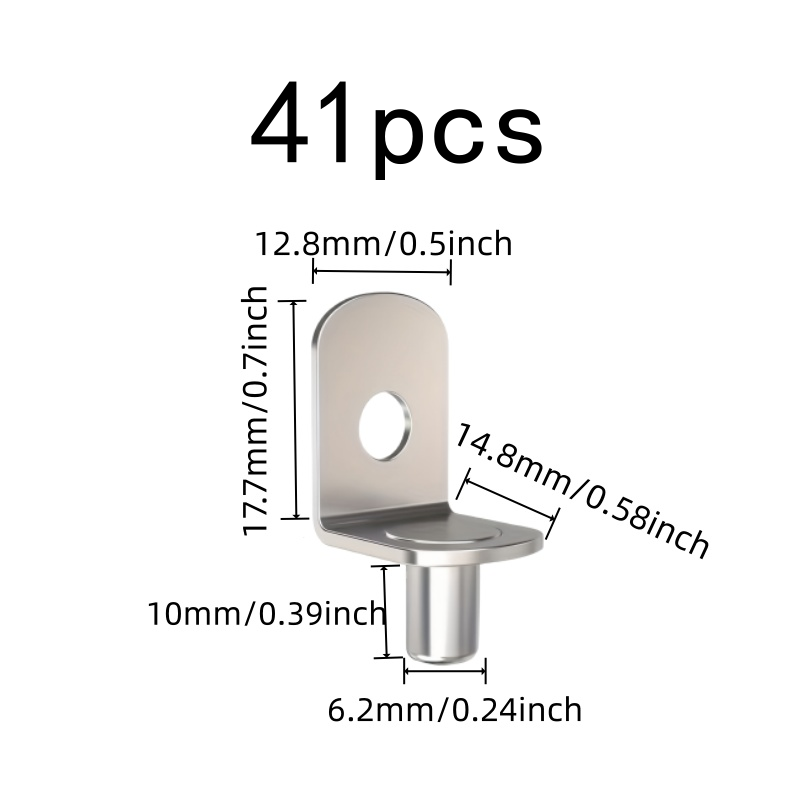 41 adet 6.2*10mm Demir Raf Des - Woodworking Finishing incelemesi ve fiyatı