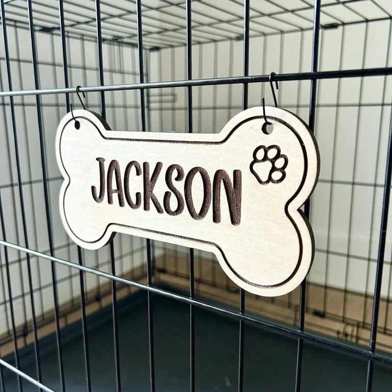 5'li Özel Ahşap Köpek Künyesi  - Woodworking Jobs incelemesi ve fiyatı