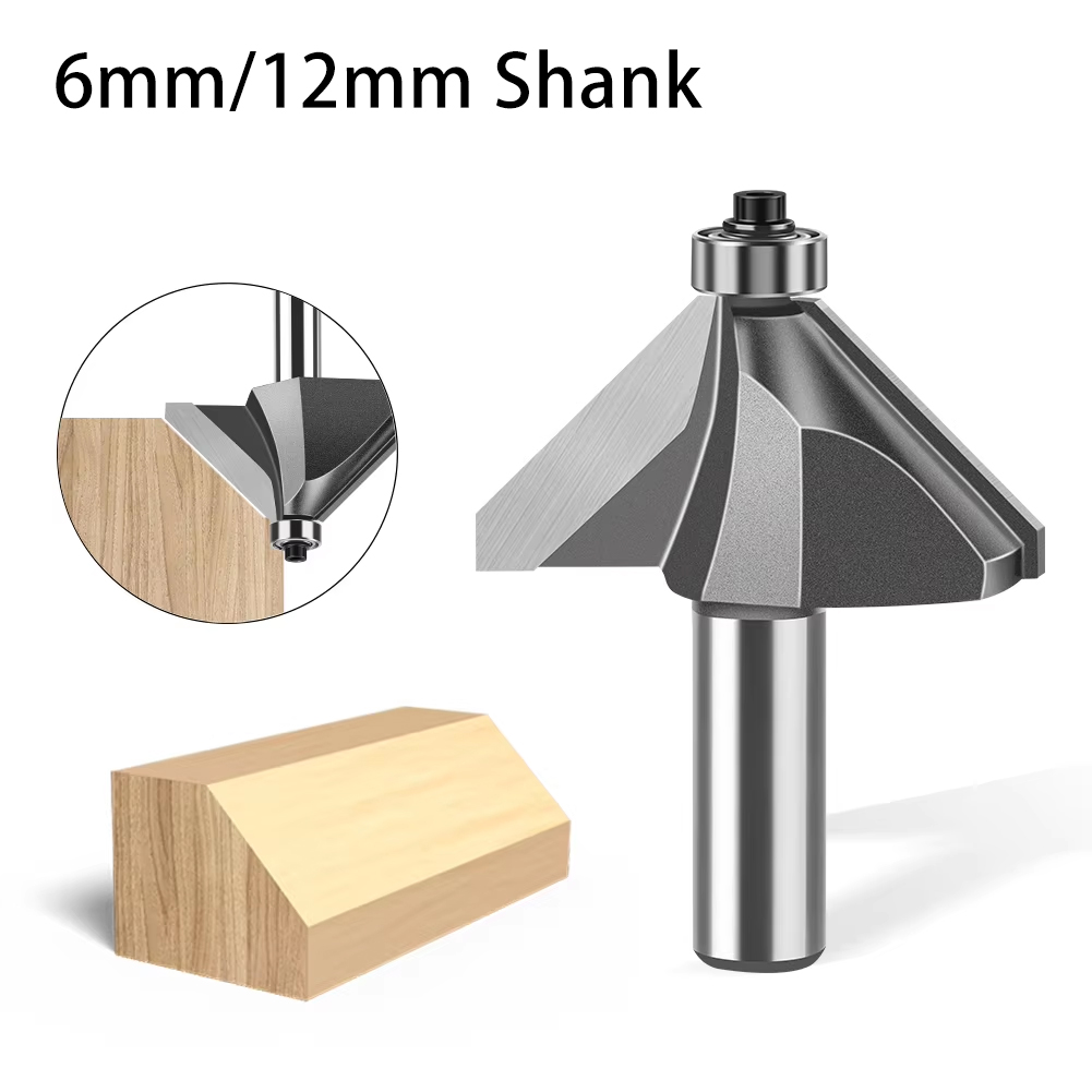6mm 12mm Saplı 45 Derece Eğiml - Woodworking Edge Corner Planer incelemesi ve fiyatı