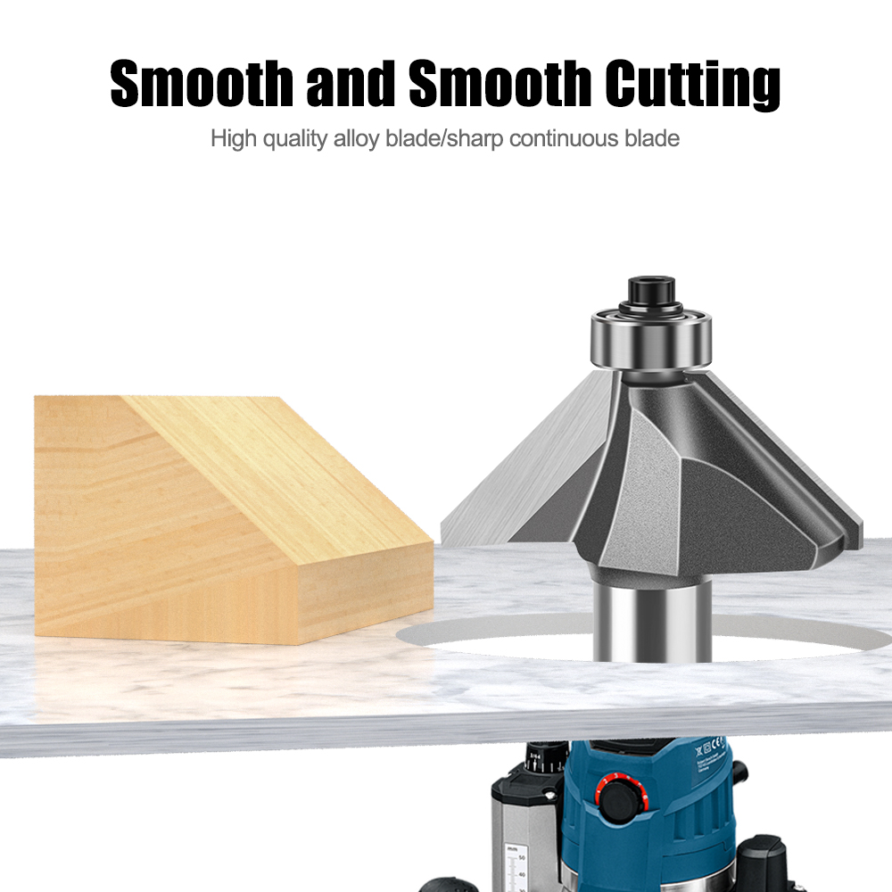 6mm 12mm Saplı 45 Derece Eğiml - Woodworking Edge Corner Planer incelemesi ve fiyatı
