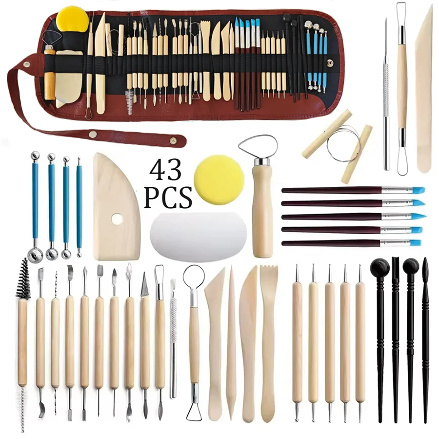 8-61PCS Çömlekçilik Alet Seti  - Wood Chisel Set incelemesi ve fiyatı