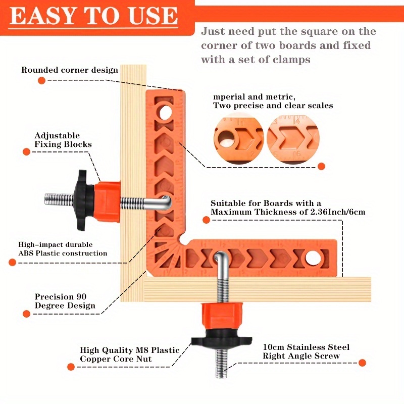 90 °   Dik Açılı Konumlandırıc - Woodworking Shop incelemesi ve fiyatı